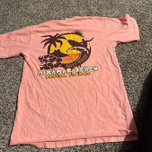 Miramar Beach Pink Short Sleeve Tee